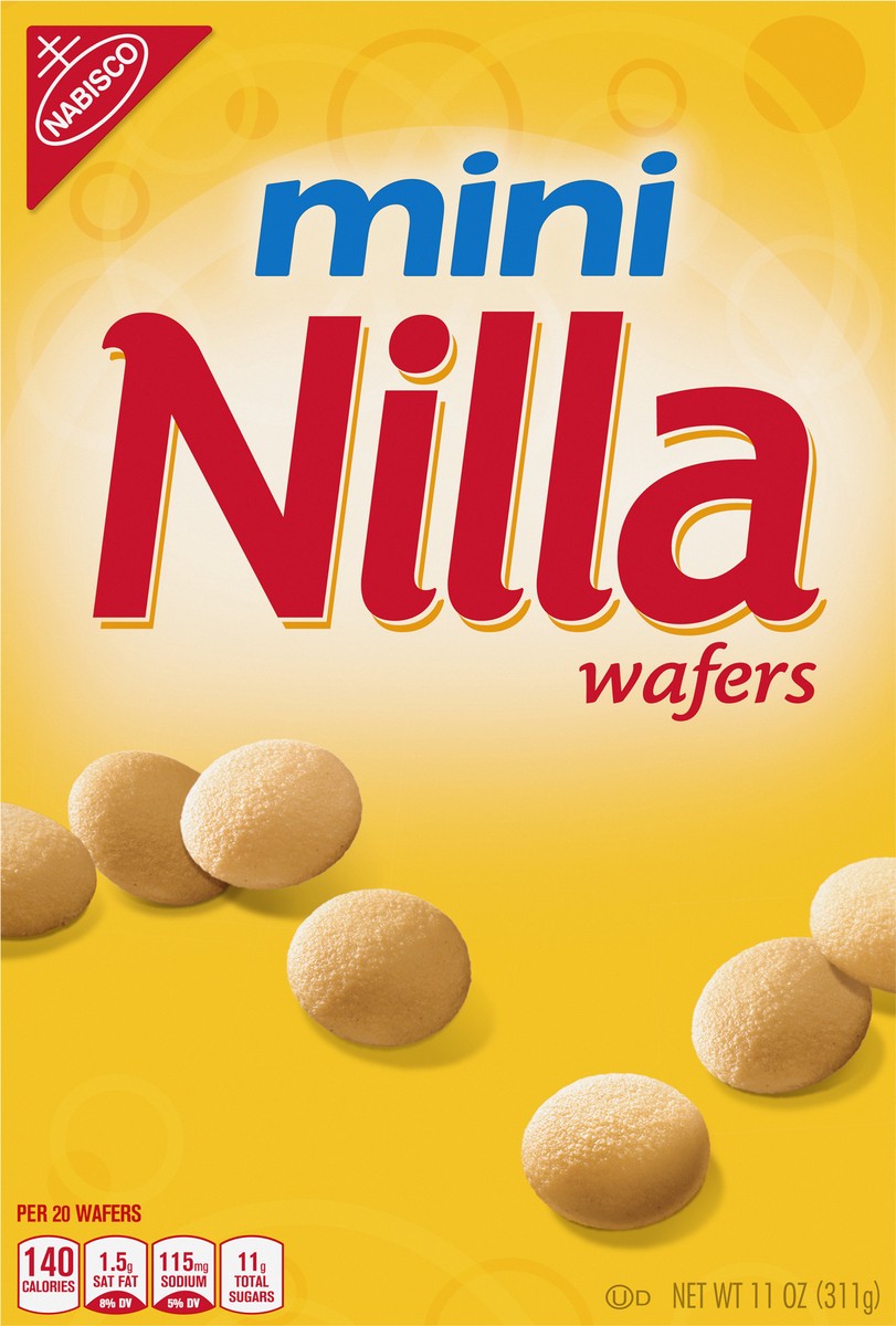 slide 6 of 9, Nilla Wafers Mini Cookies, Vanilla Wafers, 11 oz, 11 oz