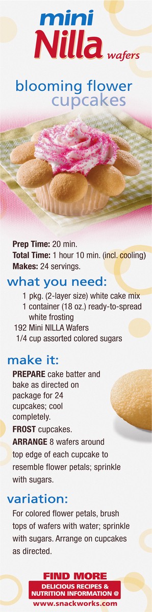 slide 7 of 9, Nilla Wafers Mini Cookies, Vanilla Wafers, 11 oz, 11 oz