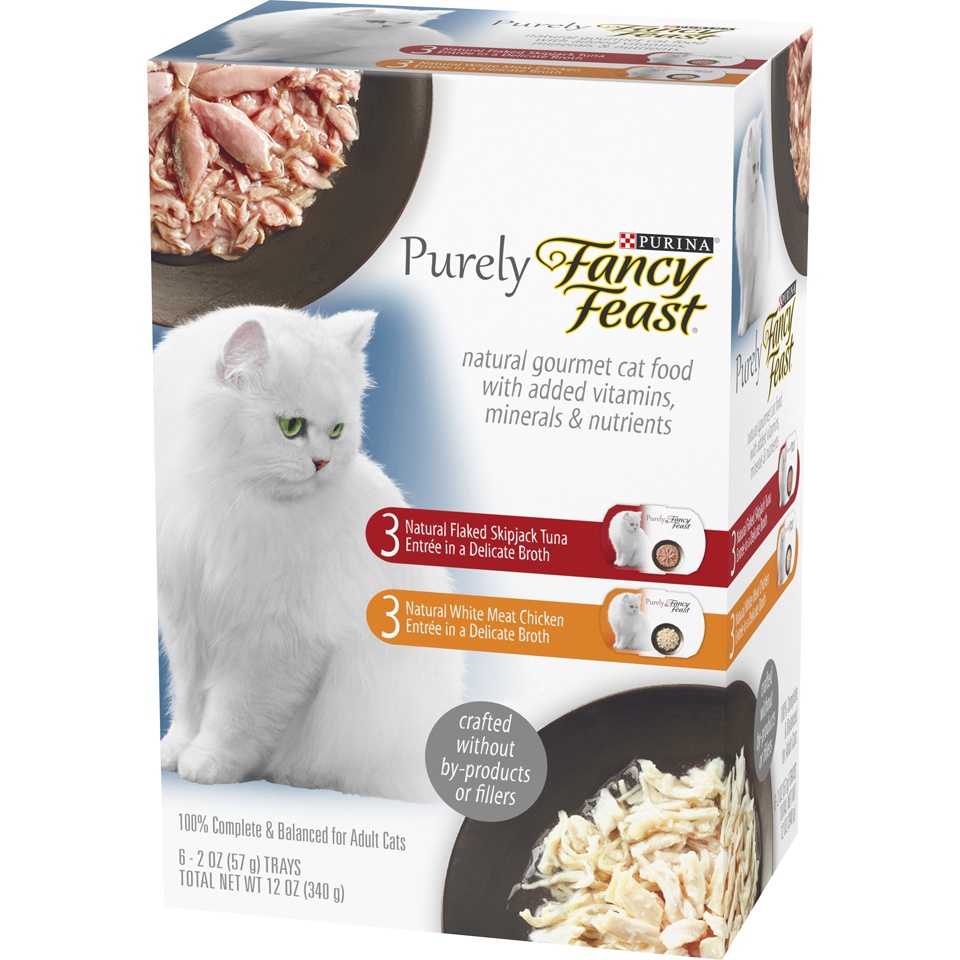 Fancy Feast Appetizers Cat Food, Seafood Variety 6 Ct; 2 Oz 