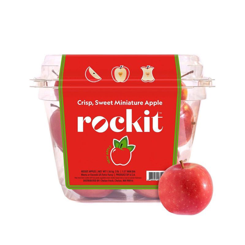 slide 1 of 3, Rockit™ Miniature Apple, 3 lb