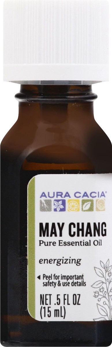 slide 1 of 12, Aura Cacia May Chang Pure Essential Oil 0.5 oz, 0.50 oz