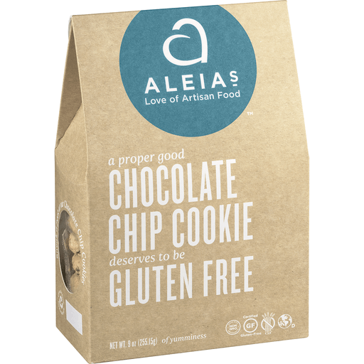slide 5 of 8, Aleia's Chocolate Chip Cookie Gluten Free, 9 oz