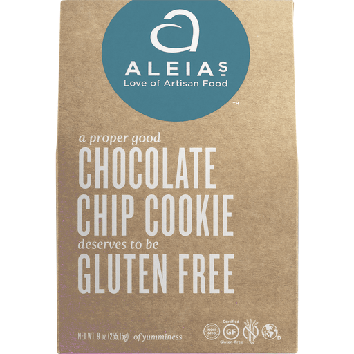 slide 7 of 8, Aleia's Chocolate Chip Cookie Gluten Free, 9 oz