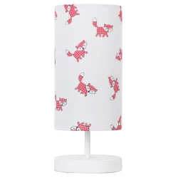 Dsi Fox Print Table Lamp - White
