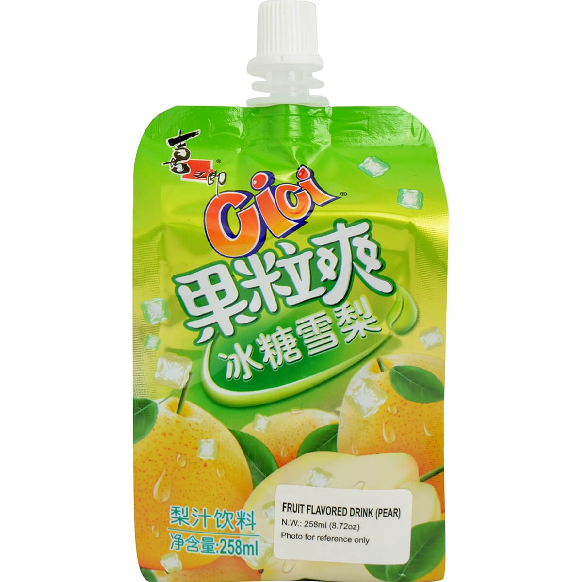 slide 1 of 1, Cici Fruit Jelly Drink Pear - 258 gram, 258 gram