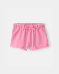 Carters Baby Girl French Terry Shorts - Pink Pink 12M