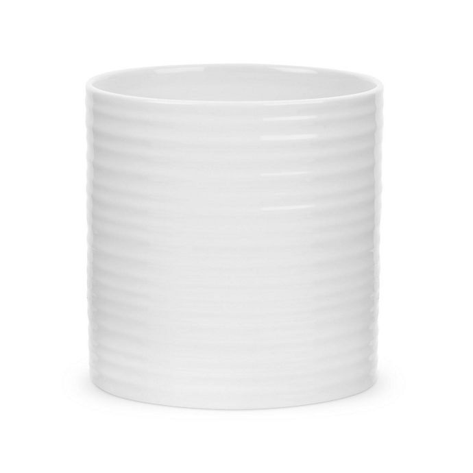 slide 1 of 1, Sophie Conran for Portmeirion Oval Utensil Jar - White, 1 ct