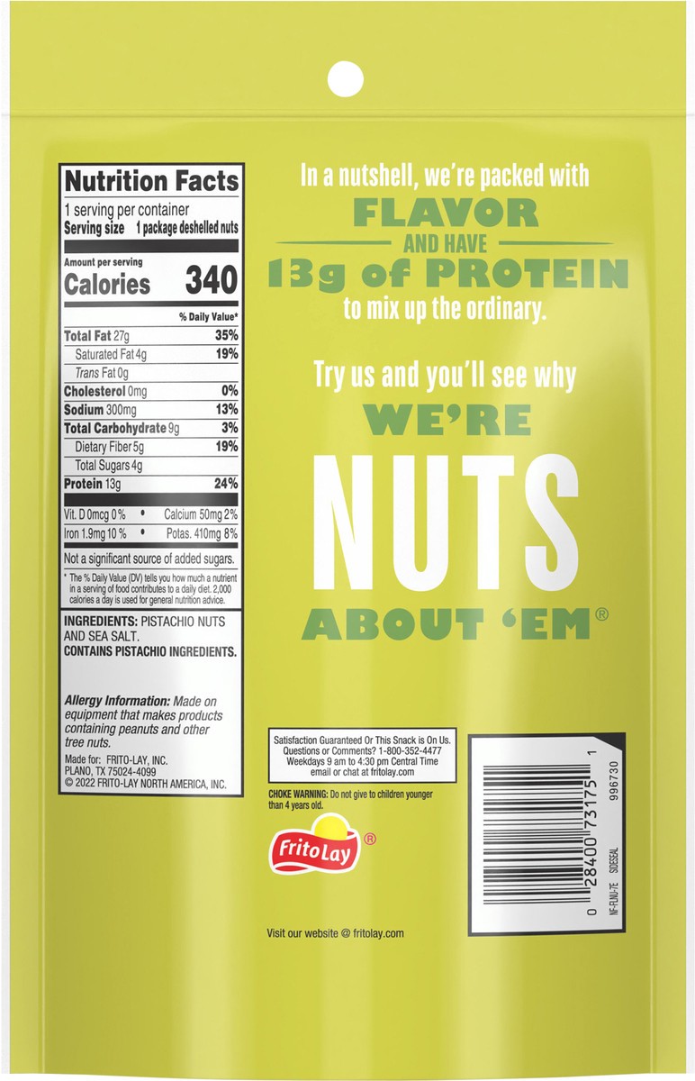 slide 6 of 8, Nut Harvest In Shell Pistachios Sea Salted - 3.75 oz, 3.75 oz