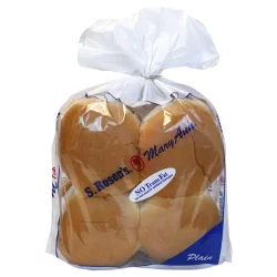 S. Rosen's Mary Ann Plain Hamburger Buns, 8 ct