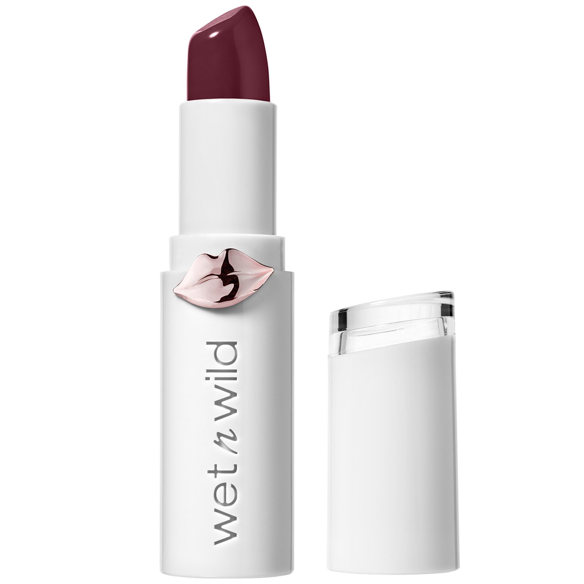 slide 1 of 1, wet n wild Mega Last High-Shine Lipstick Sangria Time, 0.11 oz