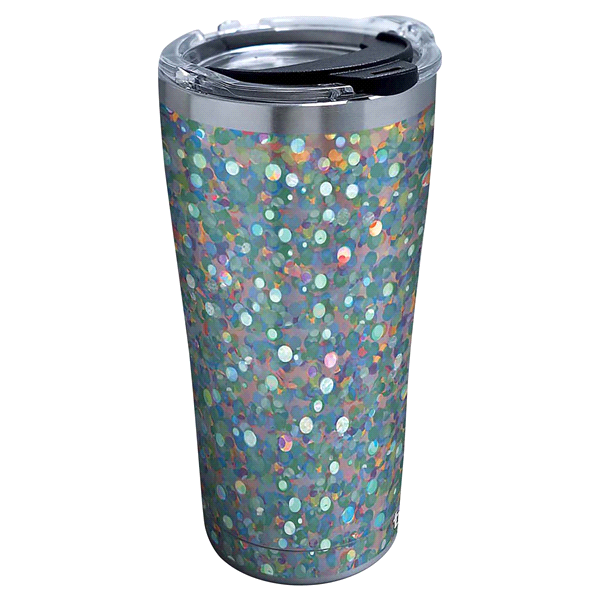 slide 1 of 1, Tervis Iridescent Confetti Stainless Tumbler with Travel Lid, 20 oz