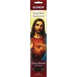 NON BRAND Incense Sticks "Sacred Heart" Chery Blossom Scent
