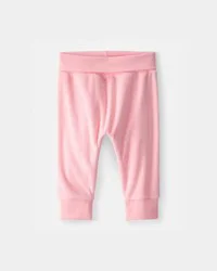 Carter's Baby Girl Terry Pants - Pink - 3M