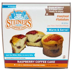 Steiner's Raspberry Coffee Cake