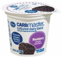 slide 1 of 5, Kroger Carbmaster Cultured Dairy Blend Blackberry, 6 oz