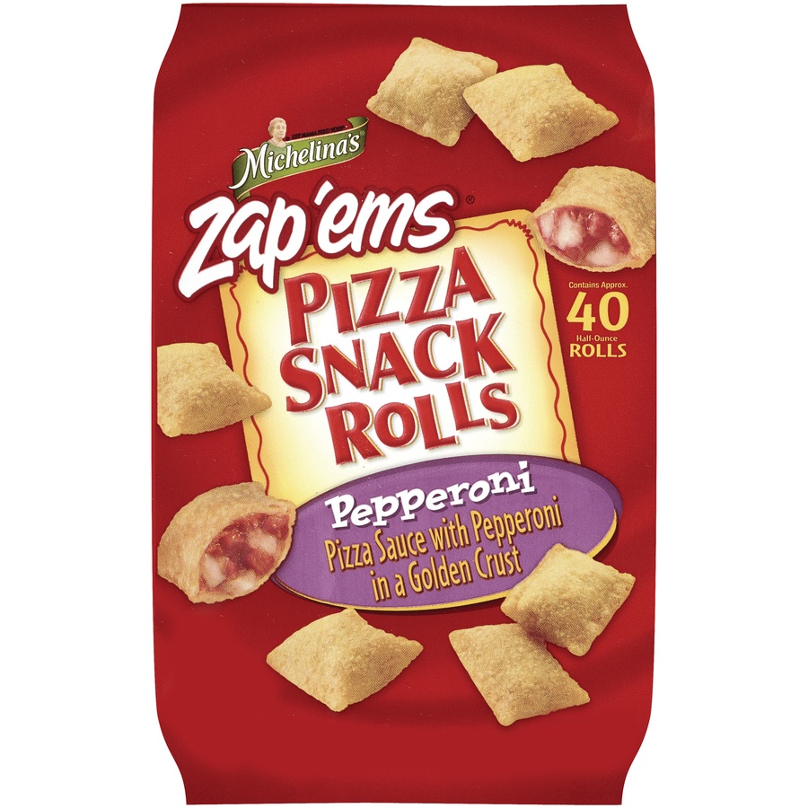 Michelina's Zap 'Ems Pepperoni Pizza Snack Rolls 40 ct; 0.5 oz Shipt