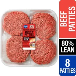 Kroger 80/20 Beef Patty