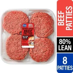 Kroger 80/20 Beef Patty