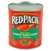 slide 1 of 1, Redpack Pizza Sauce With Basil, 106.5 oz