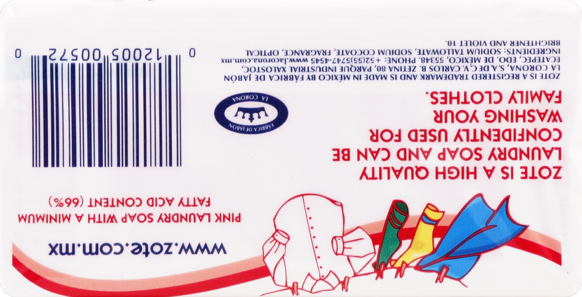 slide 5 of 5, Zote Soap 7 oz, 7 oz