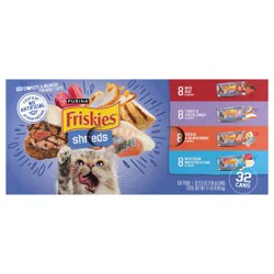 Purina Friskies Gravy Wet Cat Food Variety Pack, Savory Shreds