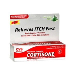slide 1 of 1, CVS Pharmacy Cortisone 1% Anti-Itch Cream Maximum Strength, 0.5 oz