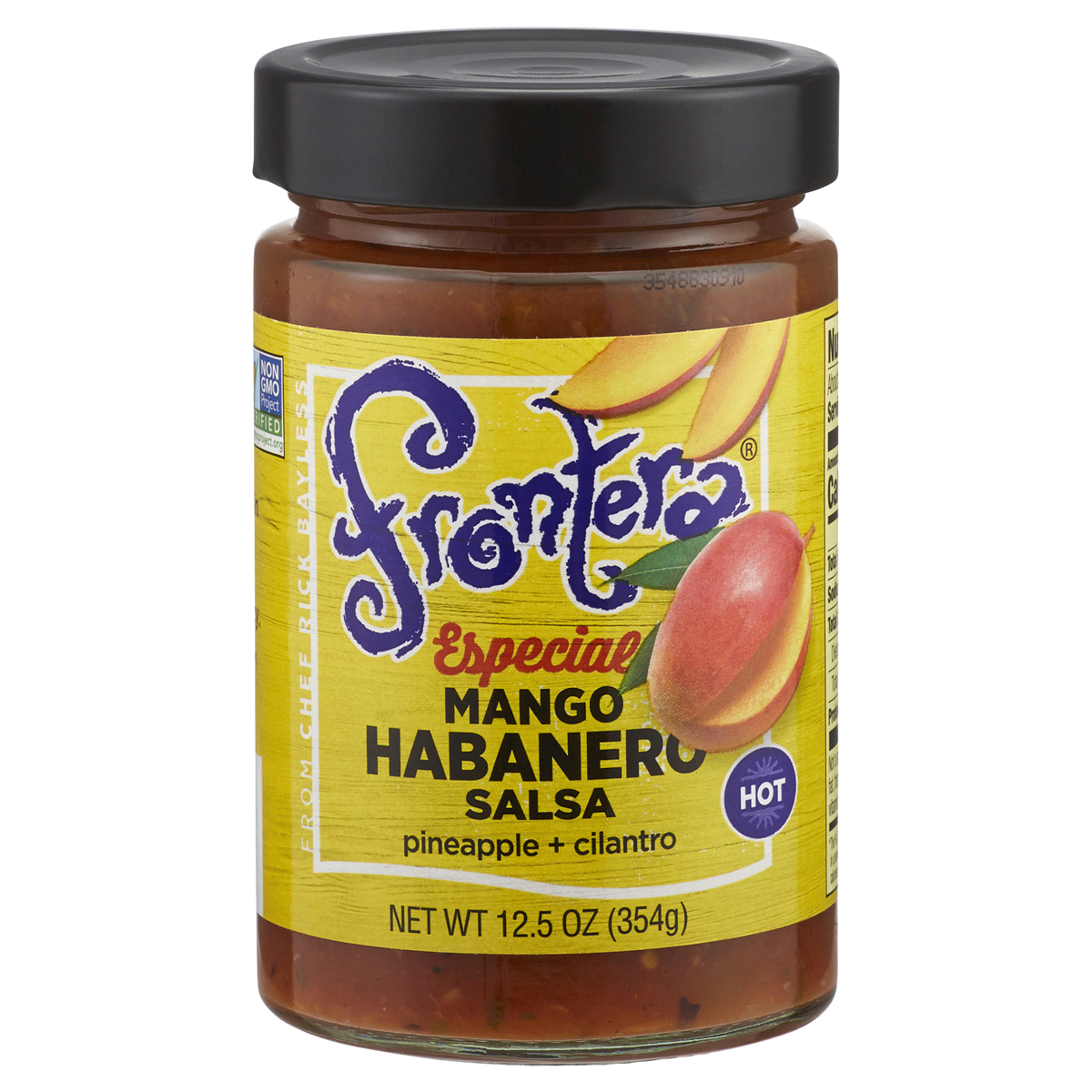 slide 1 of 1, Frontera Salsa Especial Hot Mango Habanero Salsa, 12.5 oz