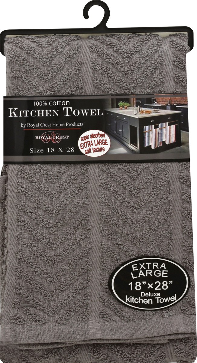 slide 1 of 8, Royal Crest Kitchen Towel 1 ea, 1 ct