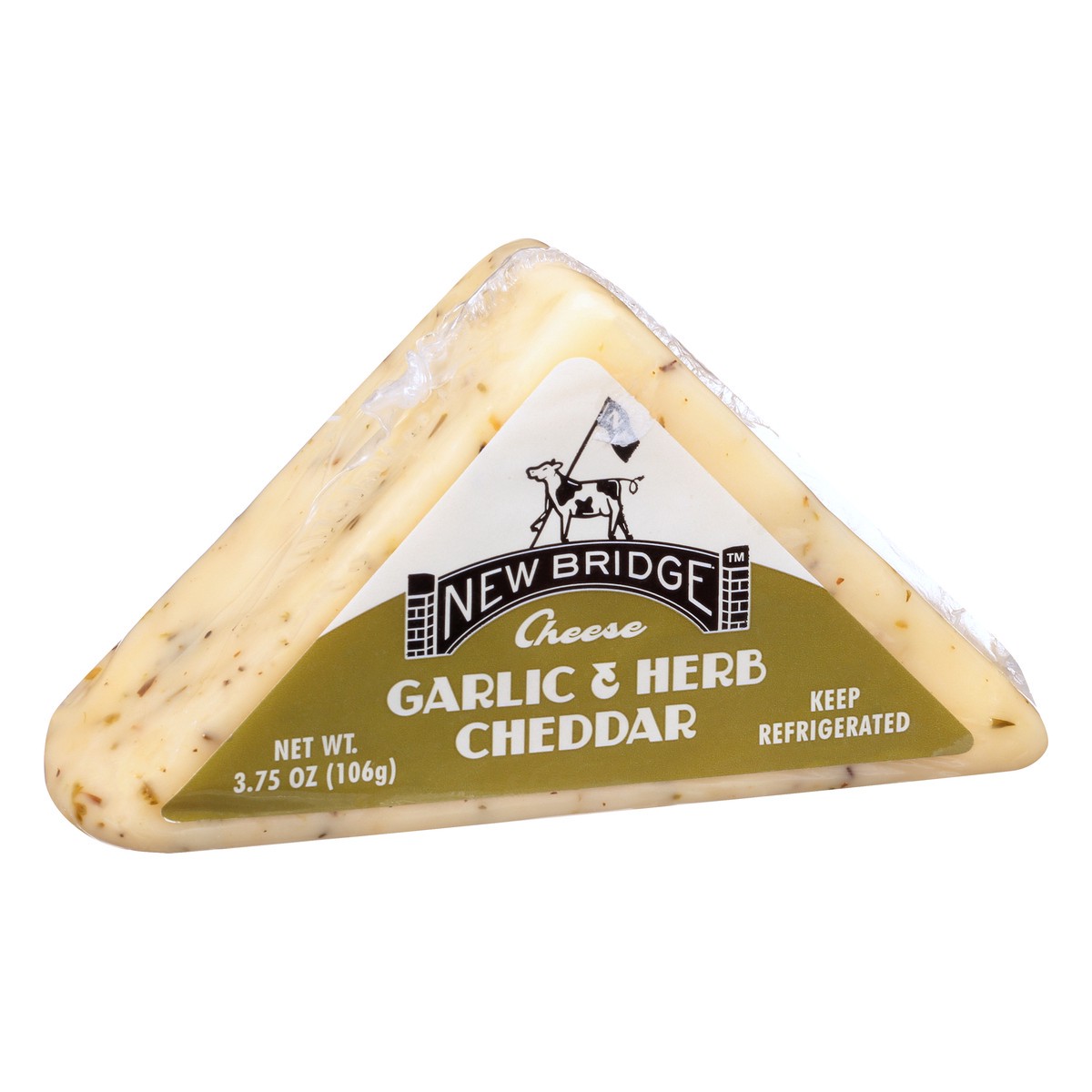 slide 10 of 11, New Bridge Garlic Cheddar, 3.75 oz