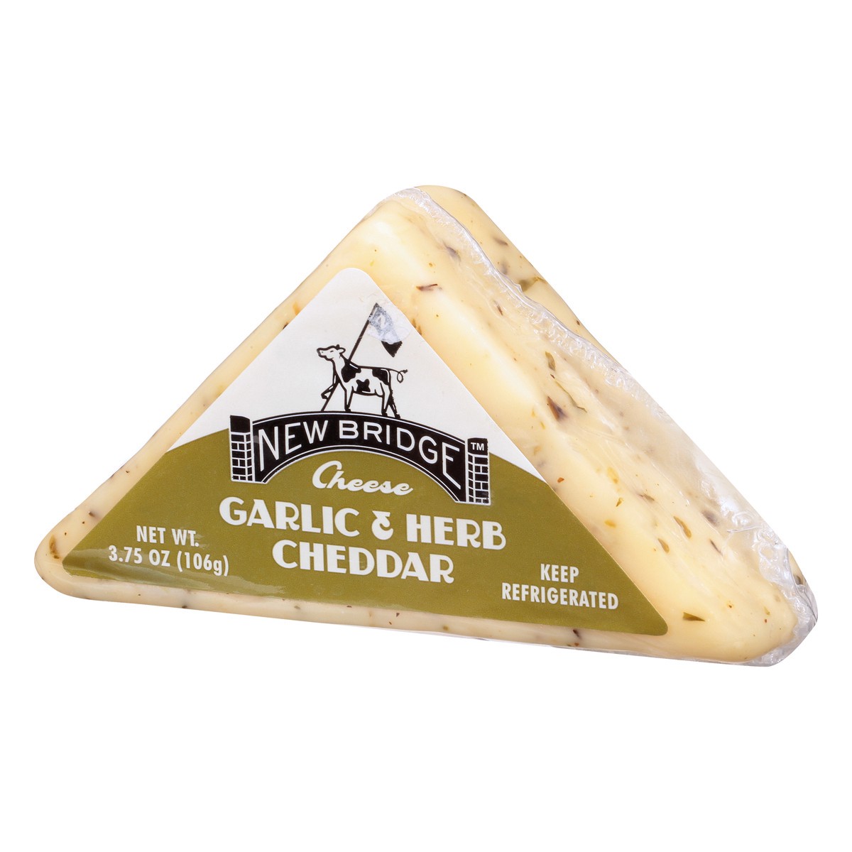 slide 7 of 11, New Bridge Garlic Cheddar, 3.75 oz