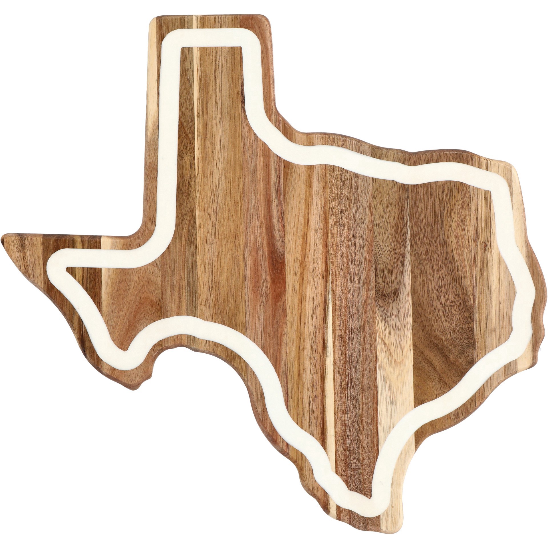 slide 1 of 1, our goods Texas Shaped Charcuterie Board, 14ftft