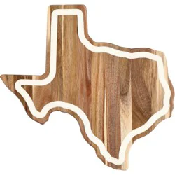 our goods Texas Shaped Charcuterie Board