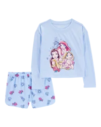 Carter's Kid Disney Print Knit 2-Piece Pajamas, Multi, Size 10