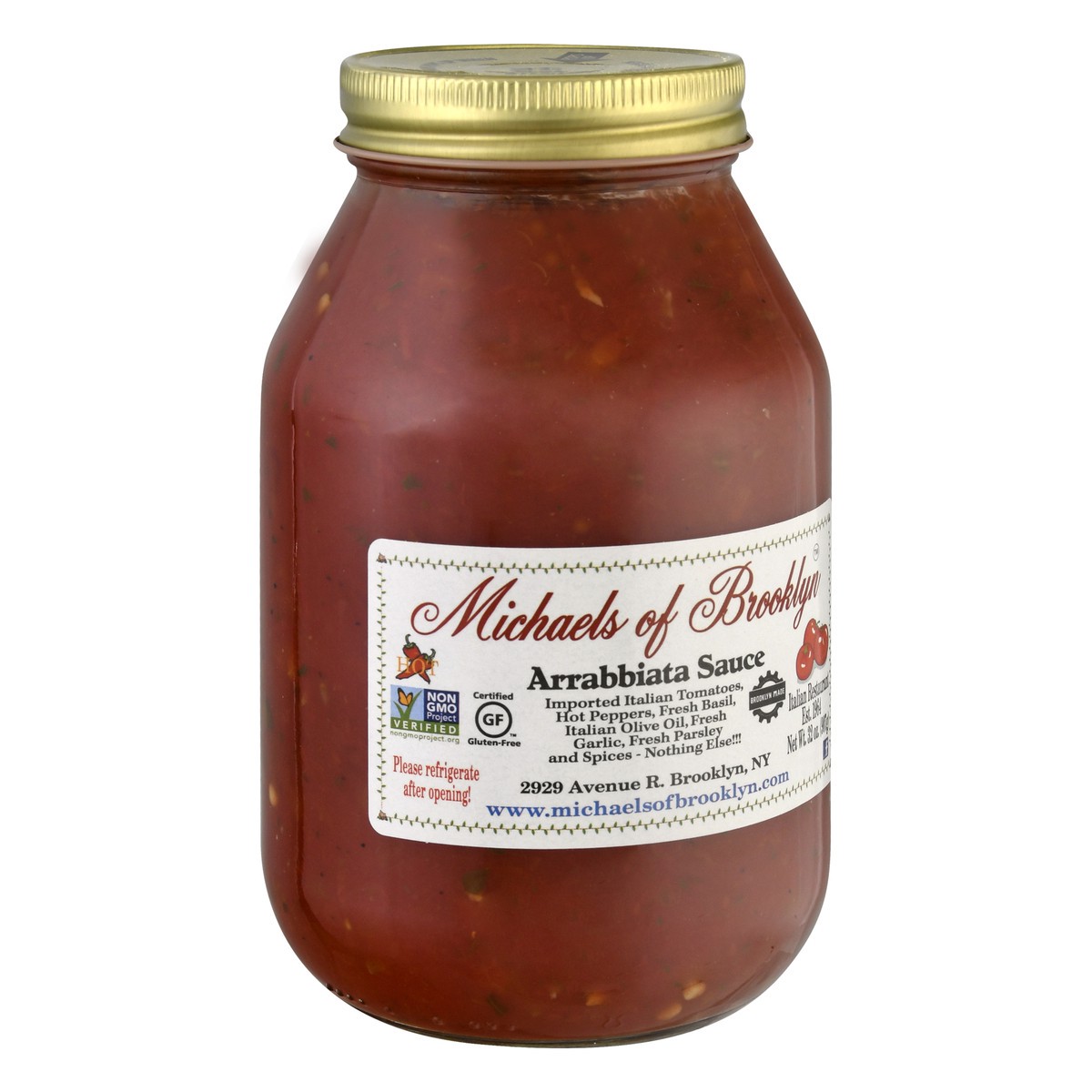 slide 8 of 9, Michael's of Brooklyn Michaels Of Brooklyn Arrabiata Pasta Sauce, 32 oz