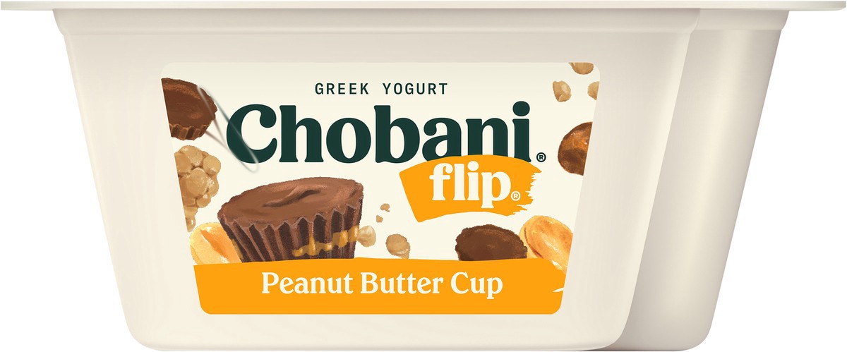 slide 11 of 13, Chobani Yogurt, Greek, Peanut Butter Cup, 4.5 oz