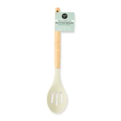 Core Kitchen™ Silicone Slotted Spoon Beige