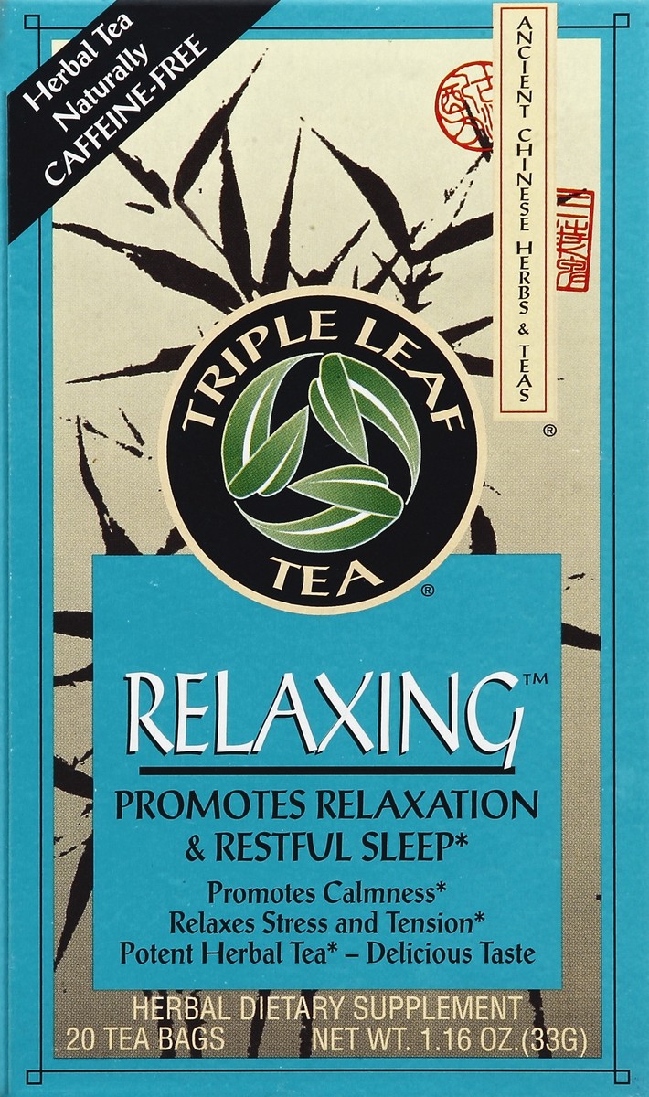 slide 4 of 5, NON BRAND Triple Leaf Potent Herbal Tea Relaxing 20Ct, 1 ct