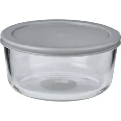 our goods Round Borosilicate Glass Food Storage Container