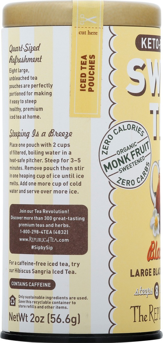 slide 2 of 9, The Republic of Tea Black Sweet Tea - 2 oz, 2 oz