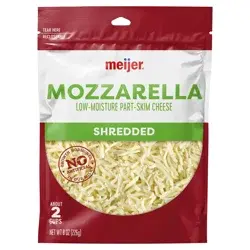 Meijer Shredded Mozzarella Cheese