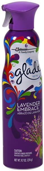 slide 1 of 1, Glade Spray, Lavender Embrace, 9.7 oz