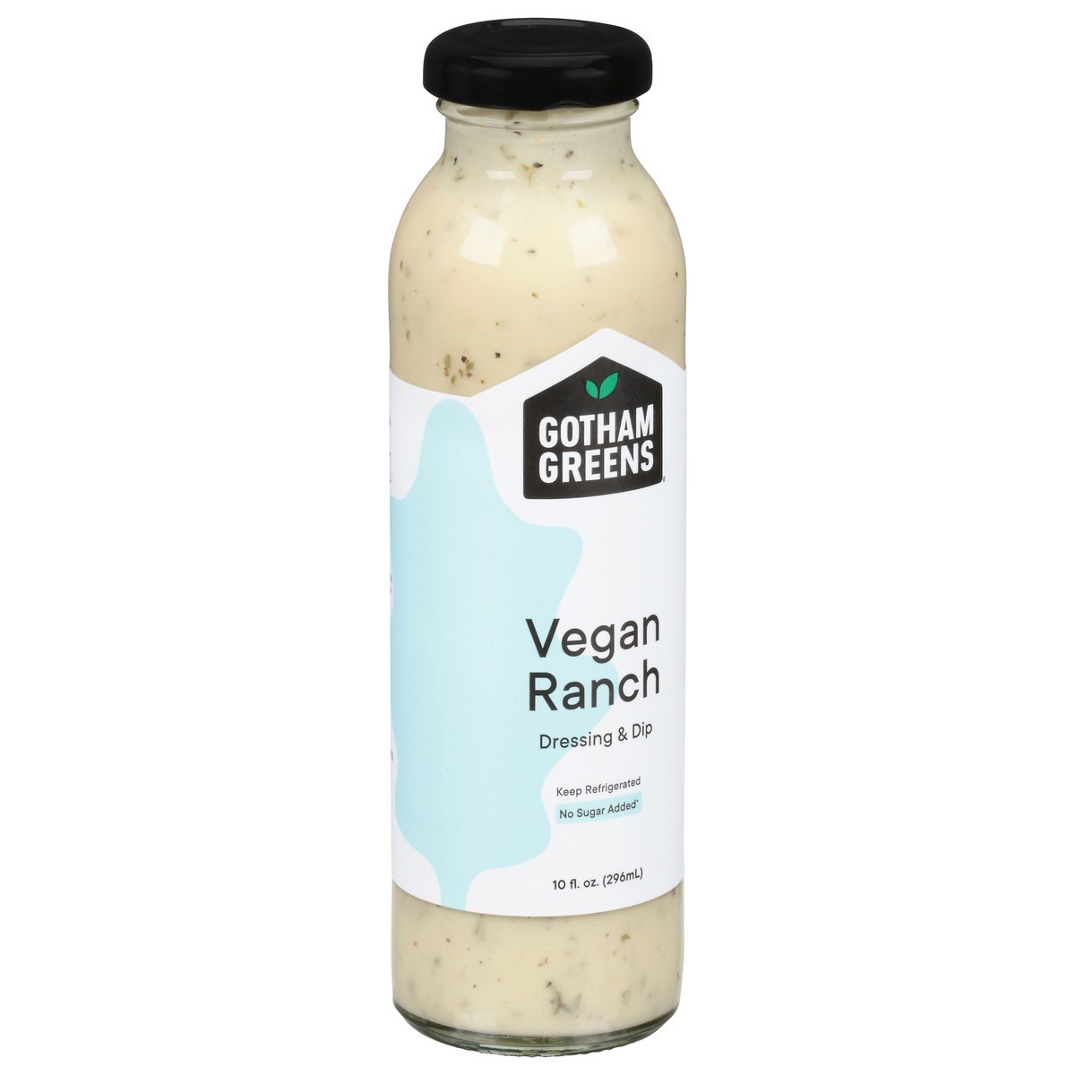 slide 5 of 9, Gotham Greens Vegan Ranch Dressing & Dip 10 fl oz, 10 oz