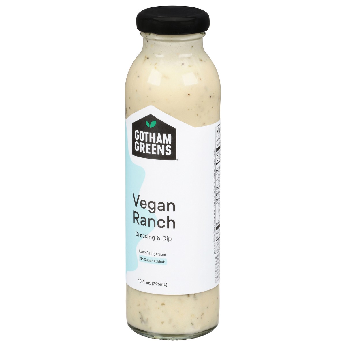 slide 4 of 9, Gotham Greens Vegan Ranch Dressing & Dip 10 fl oz, 10 oz