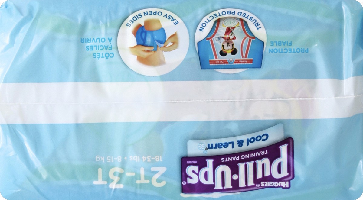 slide 2 of 5, Huggies Pull-Ups Cool & Learn 2T-3T Boys Training Pants, 25 ct