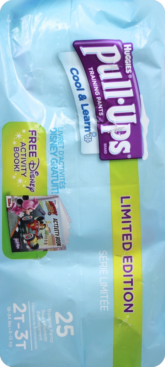 slide 3 of 5, Huggies Pull-Ups Cool & Learn 2T-3T Boys Training Pants, 25 ct