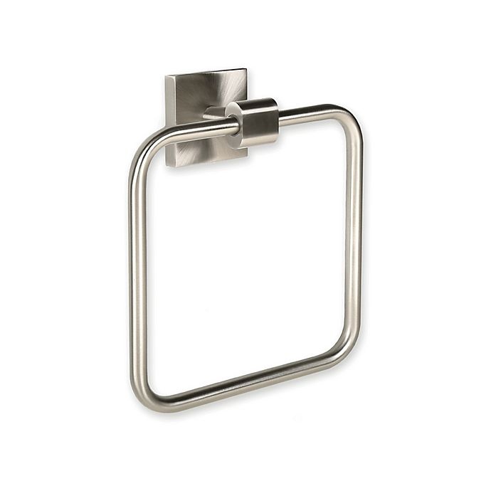 slide 1 of 1, Gatco Elevate Towel Ring - Satin Nickel, 1 ct