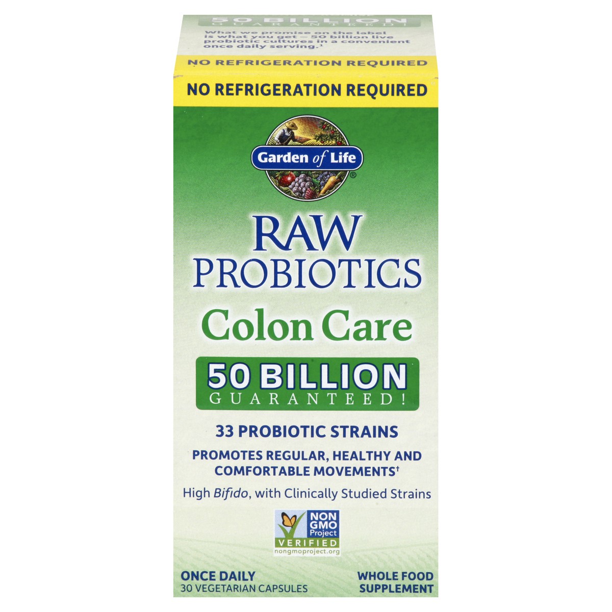 slide 1 of 9, Garden of Life Raw Probiotics Colon Care, 30 ct