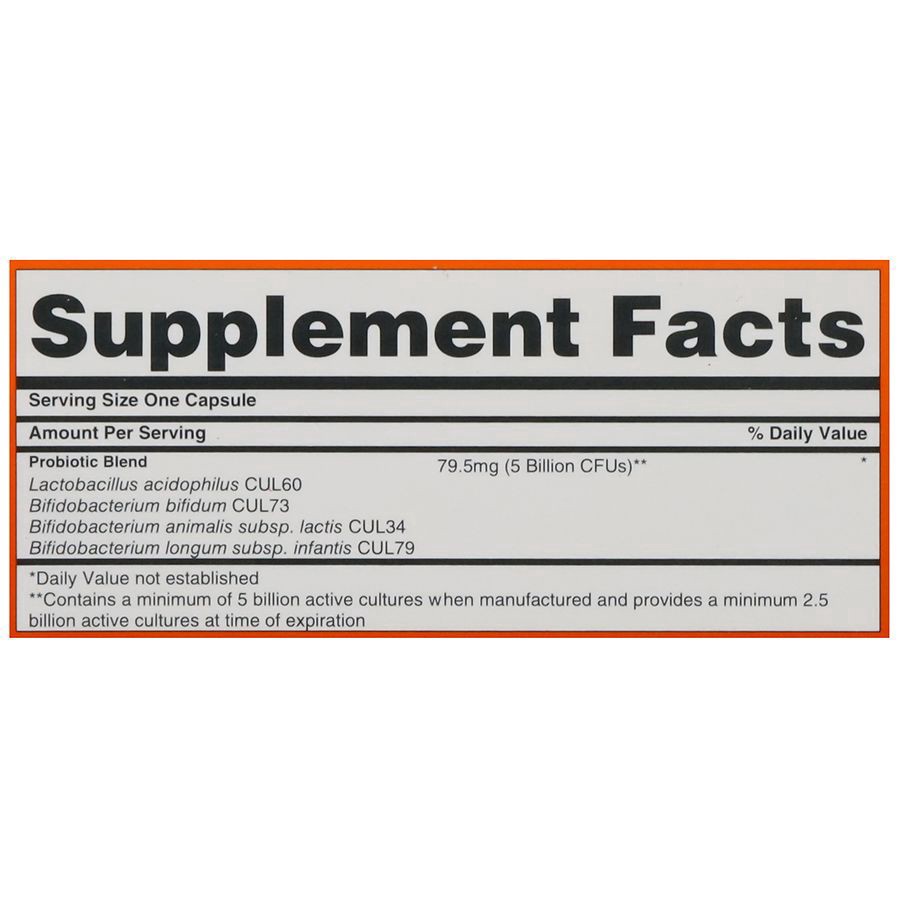 slide 5 of 5, Walgreens 24/7 Probiotic Capsules, 28 ct