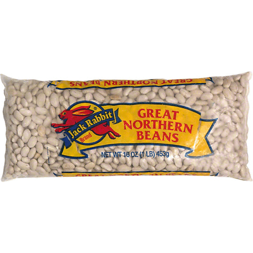 slide 1 of 1, Jack Rabbit Great Northern Beans, 1 ct