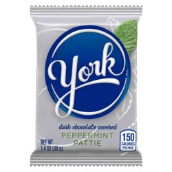 York Dark Chocolate Peppermint Patties, 1.4 oz
